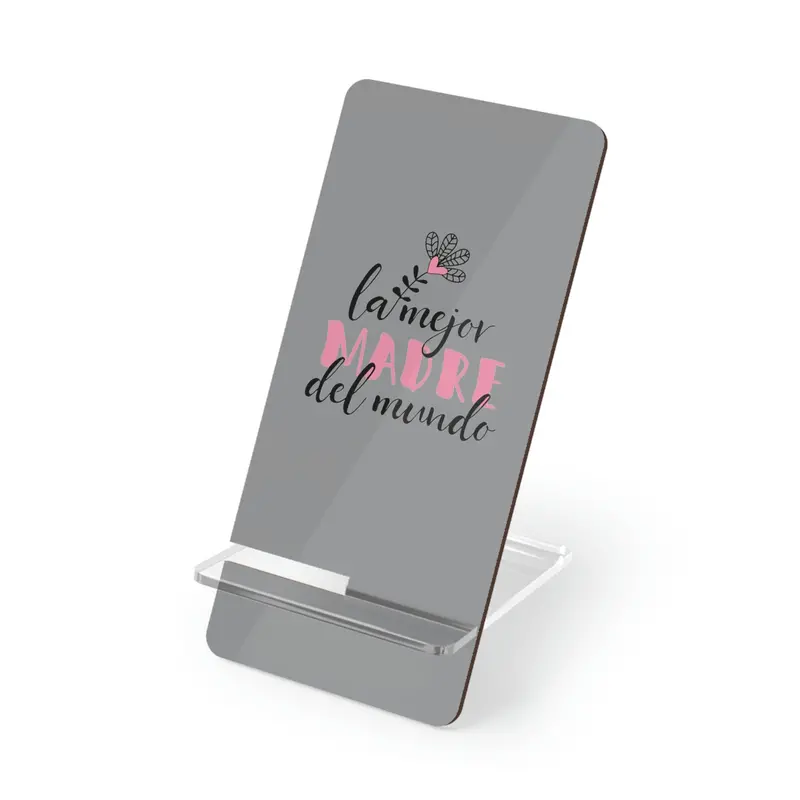 World's Best Mom Mobile Display Stand For Smartphones 1