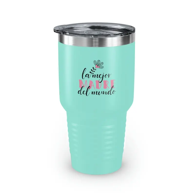 World's Best Mom Ringneck Tumbler, 30Oz 1