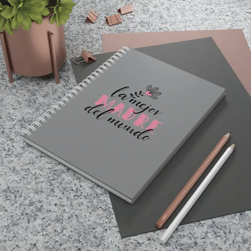 World's Best Mom Spiral Notebook 1