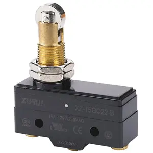 Xz-15Gq22-B - Xurui - Snap Action Switch,  Panel Mnt Roller Plunger 1