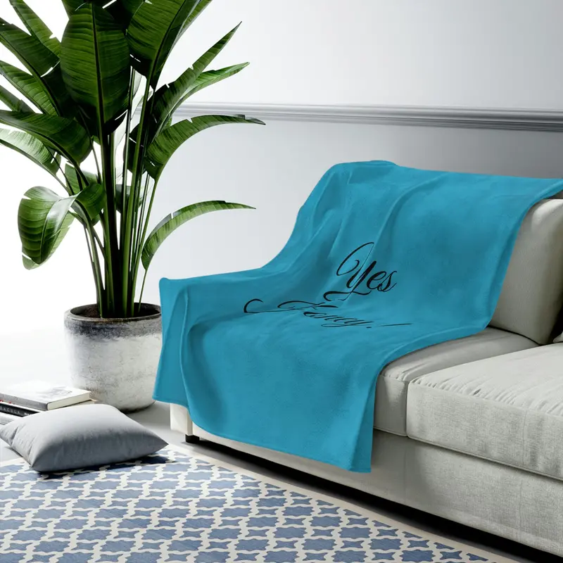 Yes Honey Velveteen Plush Blanket 1