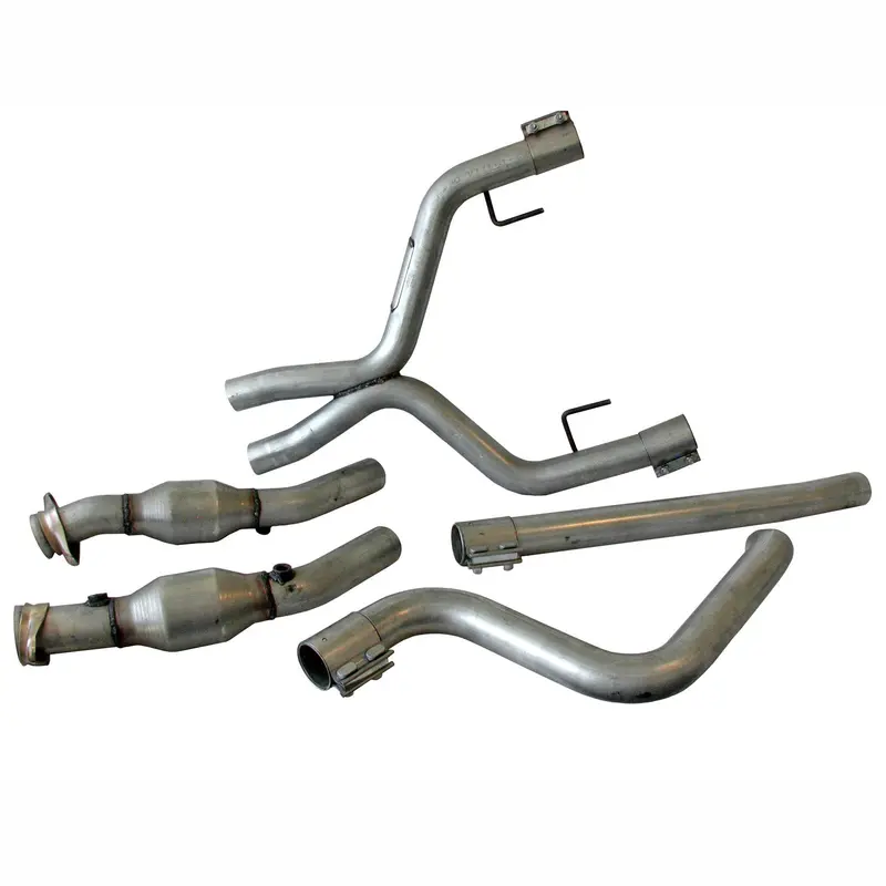 Bbk Performance Dual Exhaust X-Pipe Conversion Kit – 2005–2010 Mustang V6 With Catalytic Converters 1