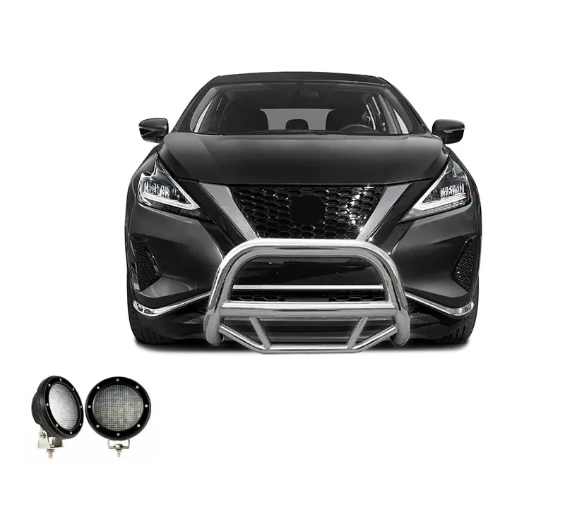 Black Horse Off Road Mbs-Nia1602-Plfb Stainless Steel Skid Plate – No-Skid Design 1
