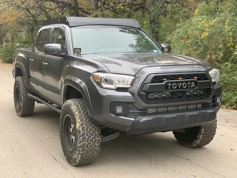 Cali Raised Led 39393422901290 Tacoma Roof Rack – 43 In Dual-Function Led Light Bar Mount With 2-Wire Harness (2005–2021) 1
