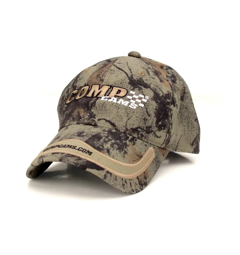 Comp Cams Camo-Print Performance Hat With Embroidered Logo 1