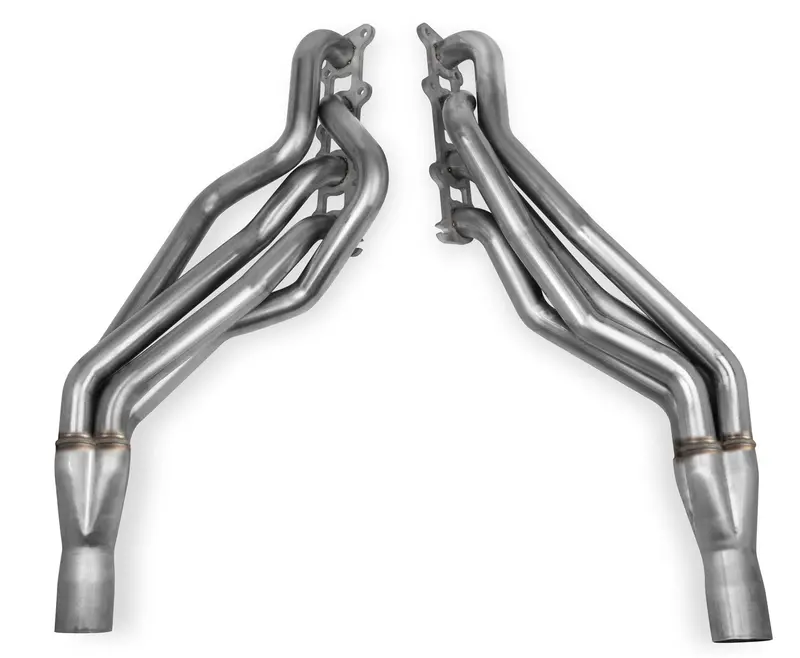 Hooker Blackheart Long-Tube Headers – Cast Iron-Compatible, Black Powder-Coated Finish For Small-Block Chevy Engines 1