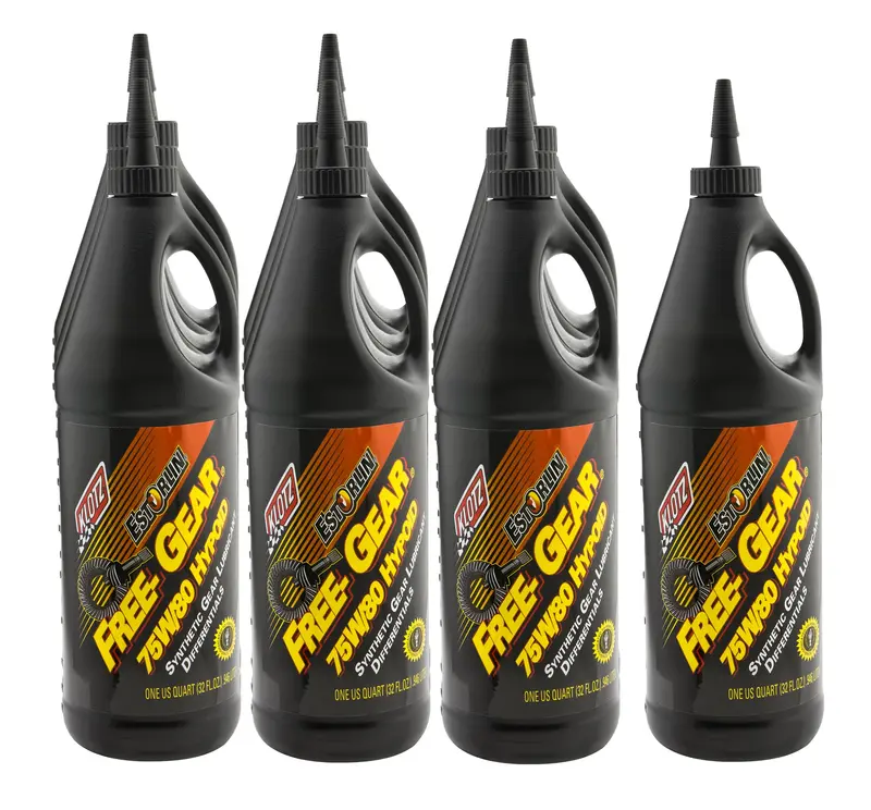 Klotz Ke-975-10 Pure Estorlin Gear Oil – 75W-80 Synthetic, 10 X 1-Quart 1