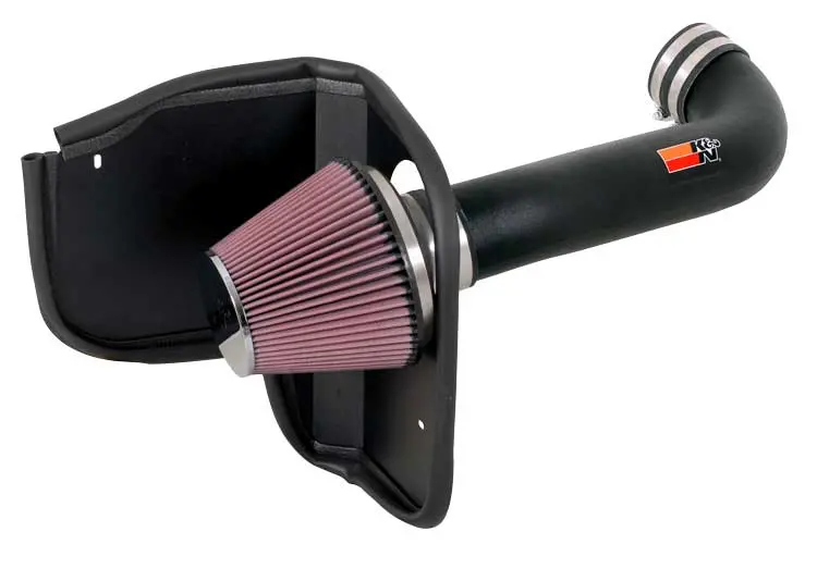 K&N 57-1549 Cold Air Intake System – Engine Performance Upgrade With Washable Filter 1