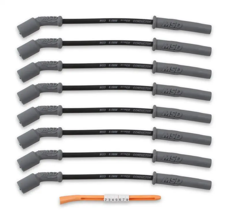 Msd 32823 Ls1 Conversion Spark Plug Wire Set – 8.5Mm Black Oem-Cut 1