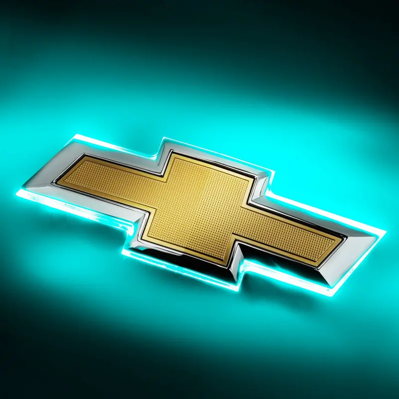 Oracle Lighting 3461-010 Aqua Illuminated Led Rear Bowtie Emblem 1