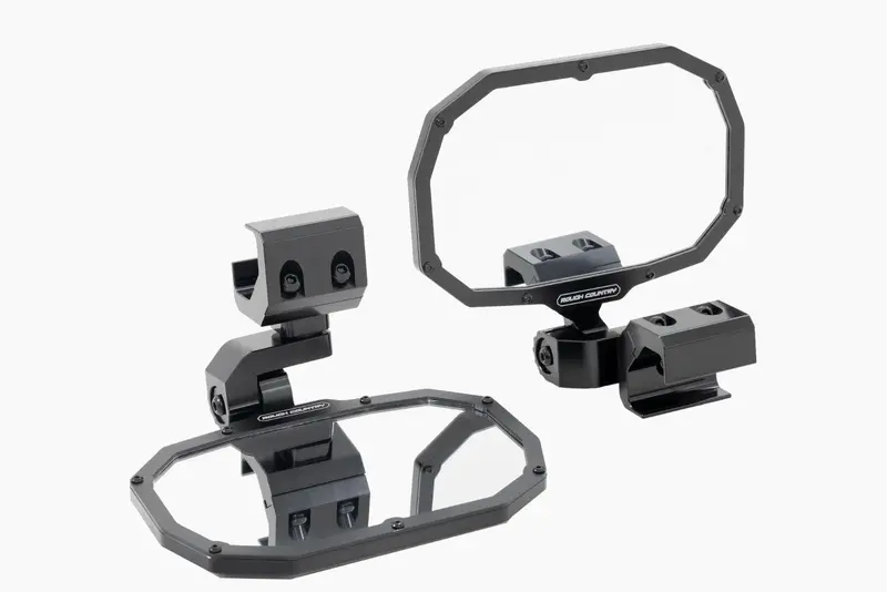 Rough Country 99208 Vertical-Mount Aluminum Side Mirrors For Utvs 1