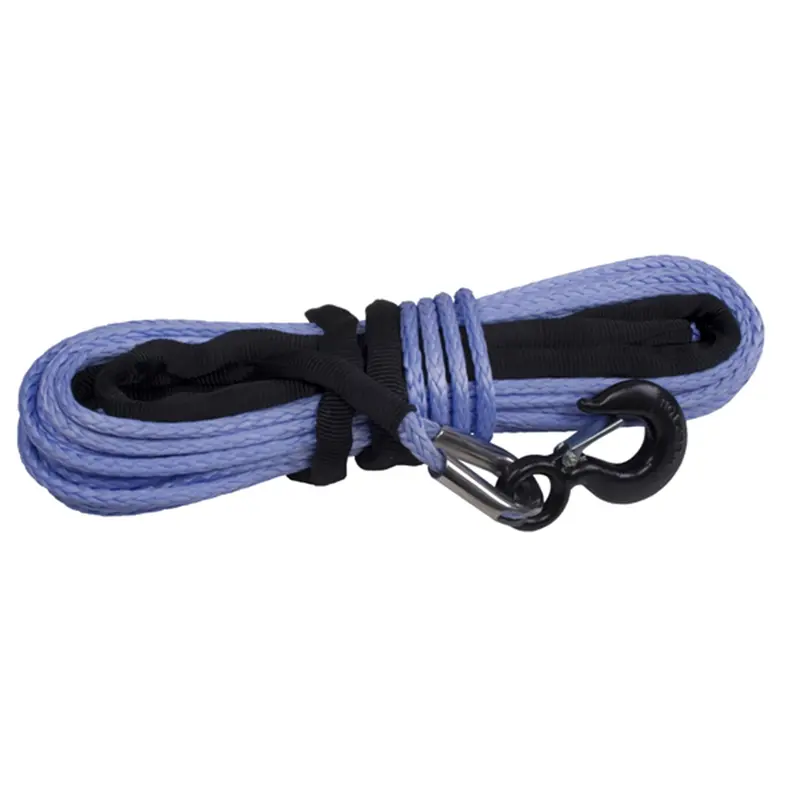 Rugged Ridge 15102.11 Winch Rope; 3/8 In. X 94 Ft.; Synthetic; Breaking Force 19310 Lbs.; 1