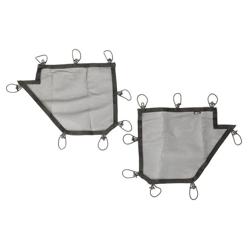 Rugged Ridge Rear Tube Door Covers – Black, Pair 1