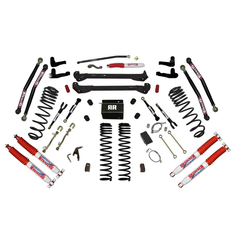 Skyjacker Tj60Rr2Ltk-N 6-Inch Long-Travel Lift System – Dual-Rate Coils & Long-Arm Links For Tj/Lj Jeeps 1