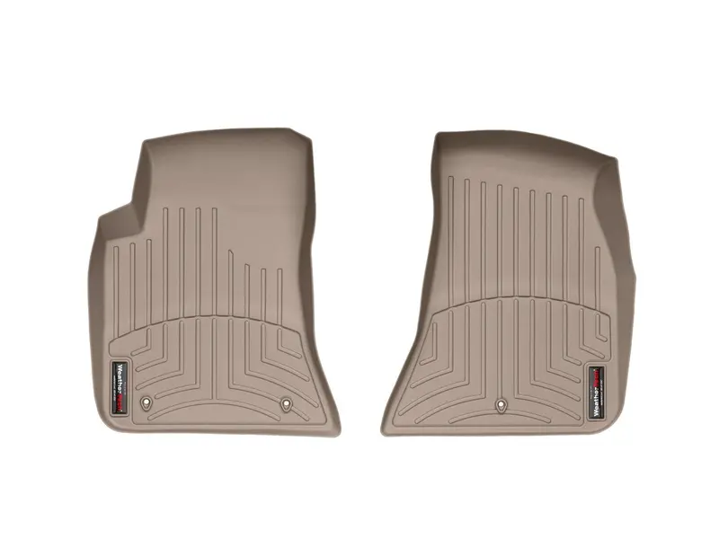 Weathertech 453861 Digitalfit Tan Front Floor Liners – Precision-Cut Interior Mats 1