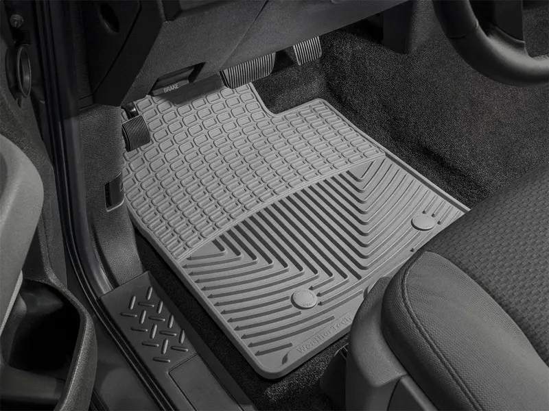 Weathertech W248Gr - All Weather Floor Mats Gray Front 1